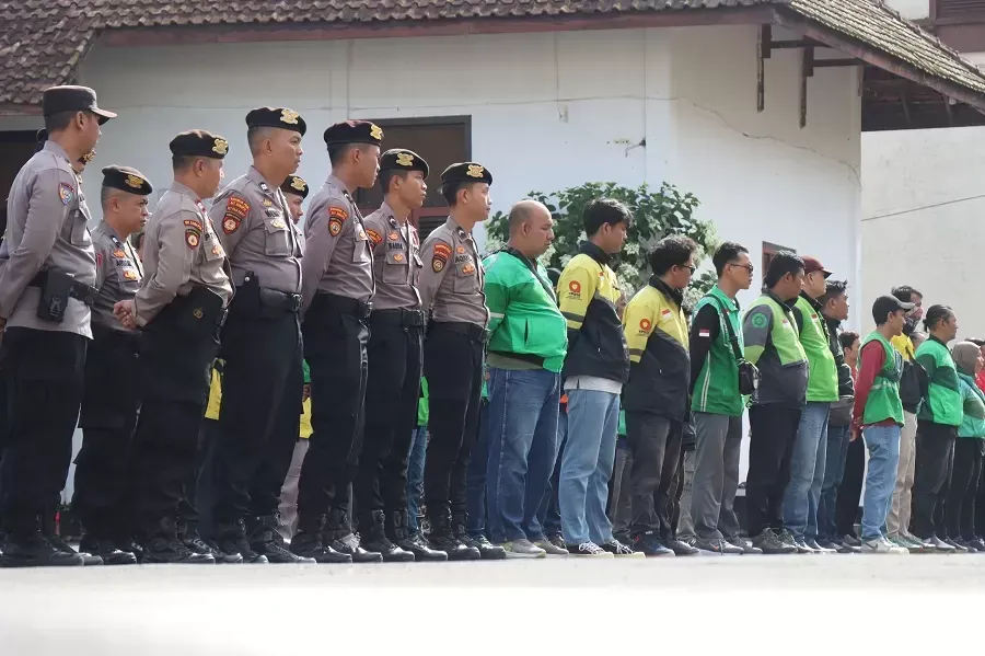 Perkuat Sinergi Kamtibmas, Polres Magelang Kota Rilis Dua Program bagi Komunitas Ojol