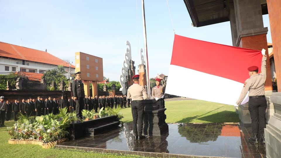 Polda Bali Gelar Upacara Hari Sumpah Pemuda, Nyalakan Semangat Patriotisme