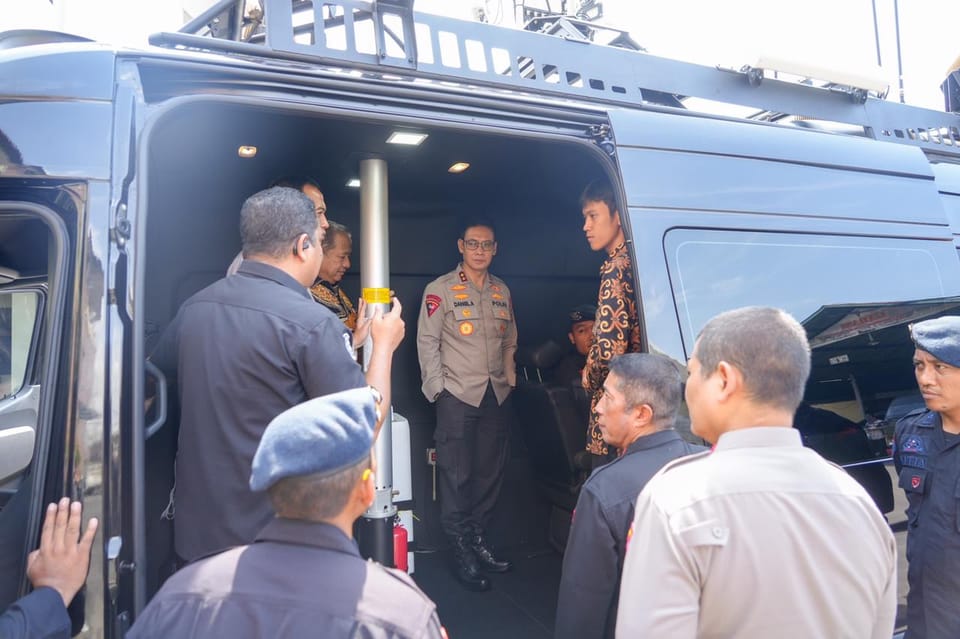 Polda Bali Perkenalkan Teknologi Drone Detectiom System Untuk Meningkatkan Pengawasan