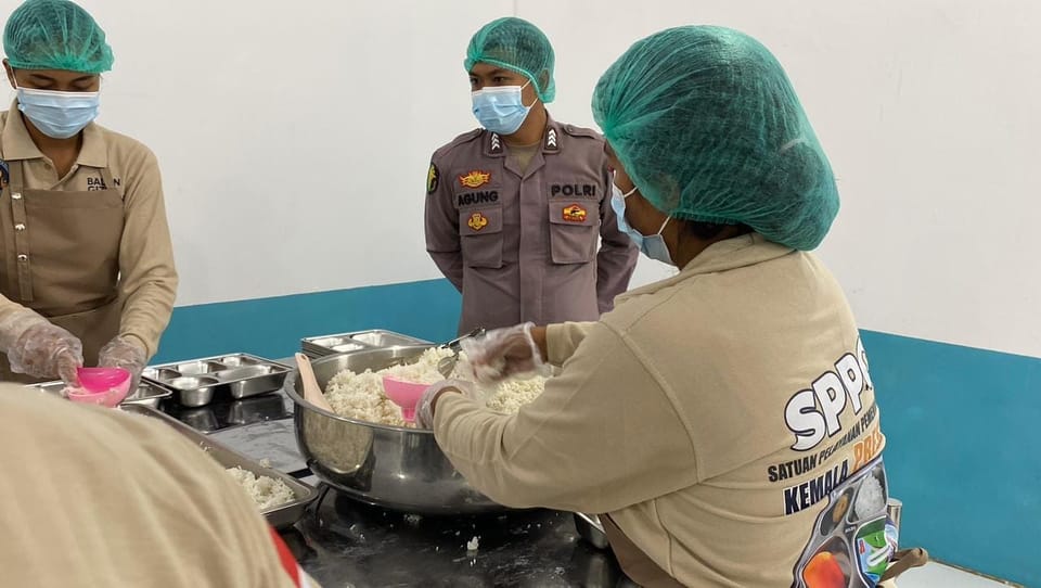 Polres Barsel Pastikan Keamanan Makanan Penerima Manfaat Lewat Food Safety