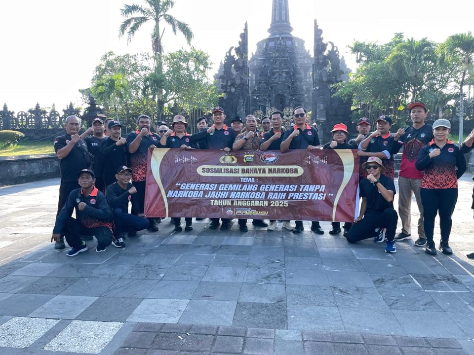 Program Jumat Curhat, Ditresnarkoba Polda Bali Ajak Masyarakat Waspadai Bahaya Narkoba