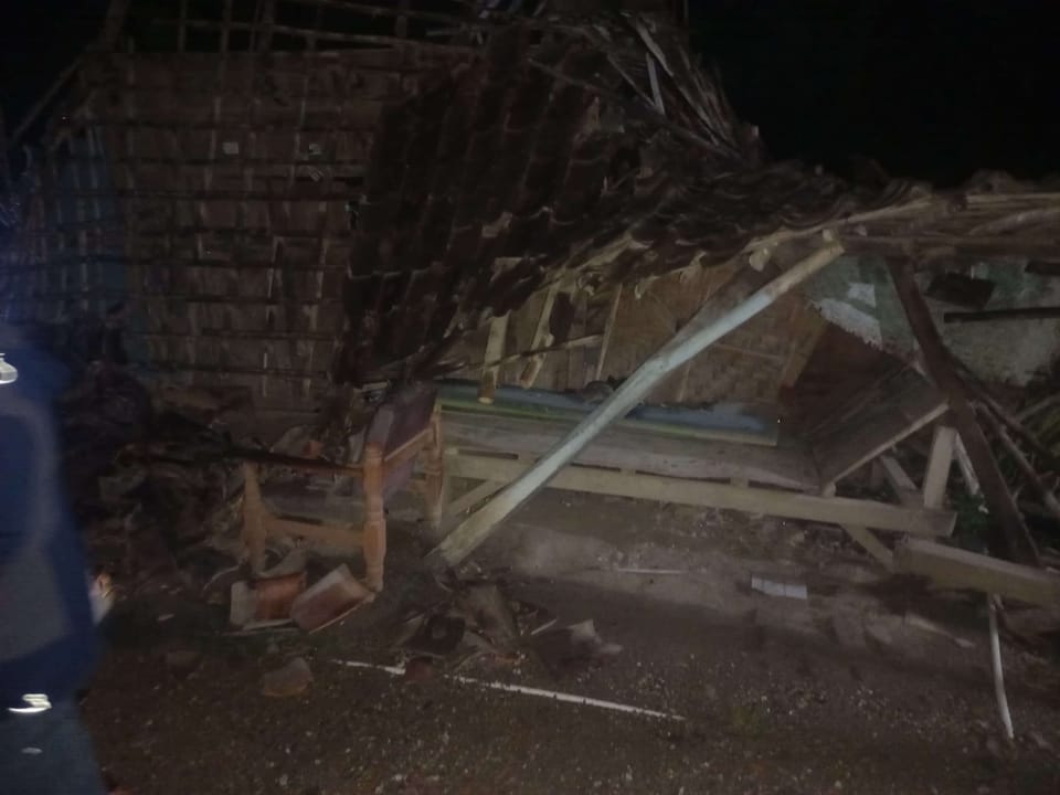 Rumah Warga di Trucuk Klaten Roboh akibat Kondisi Bangunan Rapuh