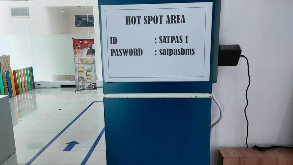 Satpas 1414 Polresta Banyumas Sediakan WiFi Gratis, Begini Cara Aksesnya
