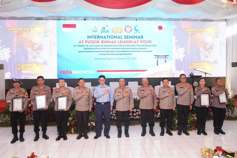 Seminar Internasional Pusdik Binmas Polri Fokus Cegah Kejahatan Lewat Kolaborasi