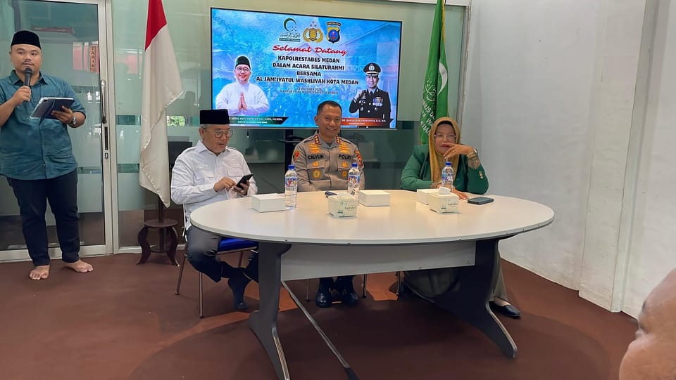Silaturahmi Sejuk Kapolrestabes Medan ke Al Washliyah: Wujud Polri Humanis dan Dekat dengan Umat