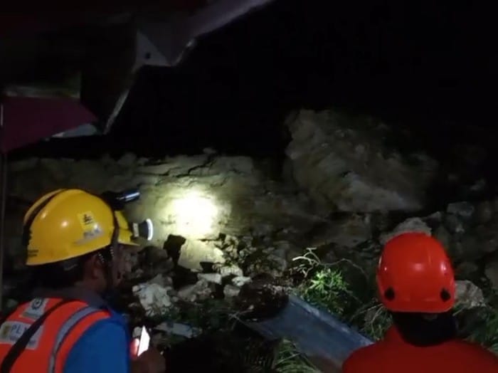 Tebing Kapur di Ajibarang Banyumas Longsor, Tiga Rumah Warga Rusak