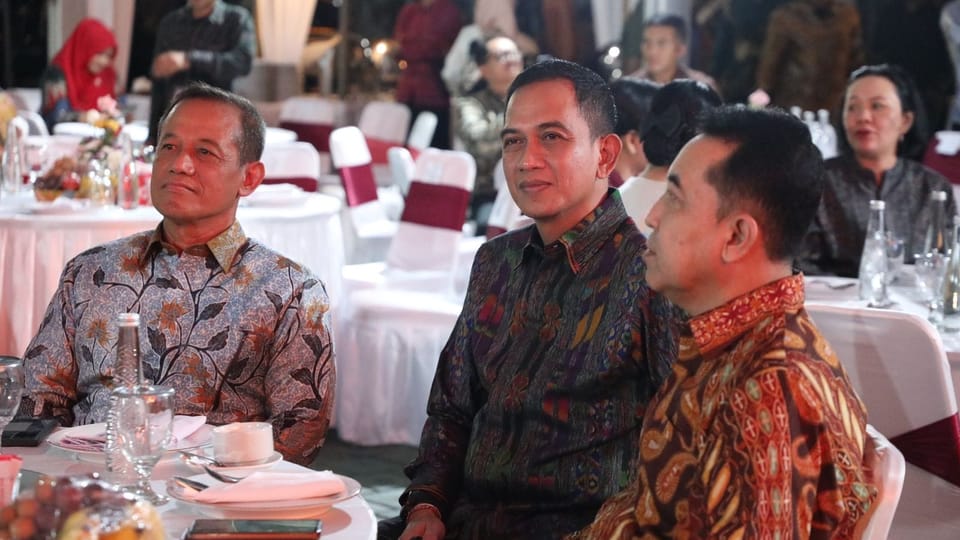 Wakapolda Bali Hadiri Acara Pisah Sambut Kepala Kejaksaan Tinggi Bali
