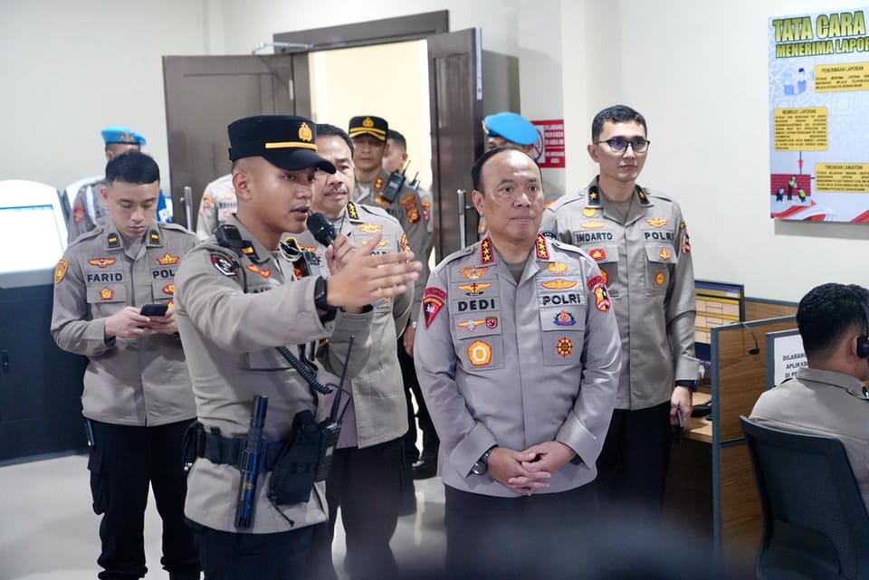 Wakapolri Cek Kesiapan Pamapta Polresta Denpasar untuk Tingkatkan Pelayanan Publik