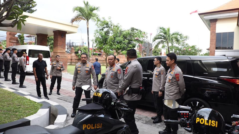 Wakapolri Tinjau Kesiapan Kendaraan dan Personel Pamapta