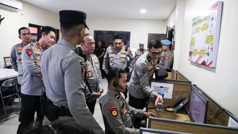 Wakapolri Tinjau Pamapta Polresta Denpasar, Pastikan Kesiapan dan Profesionalisme Personel