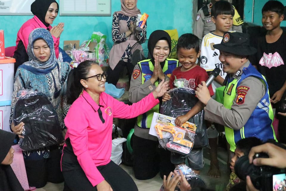 Bhayangkari Pusat Puji Dedikasi Tim Trauma Healing Tanggap Longsor Banjarnegara