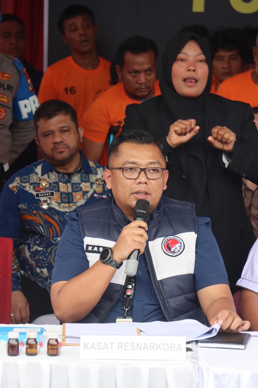 Cuma 42 Hari, Polrestabes Medan Amankan 60 Kg Sabu, 35 Vape Kokain, dan 212 Tersangka