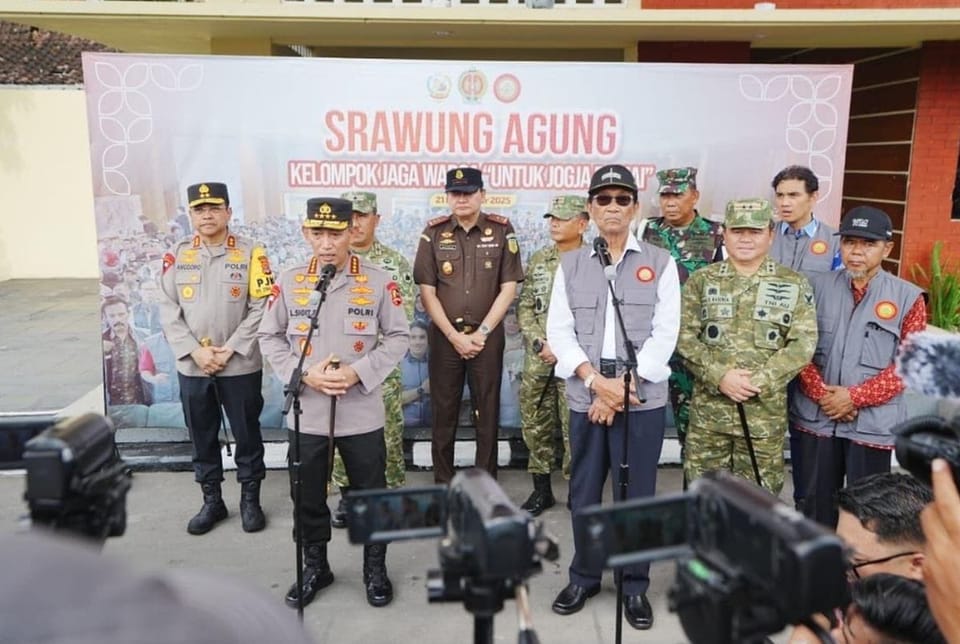 Gerakan Jaga Warga Jadi Teladan Nasional, Kapolri: Sinergi Masyarakat adalah Kunci Jogja Damai