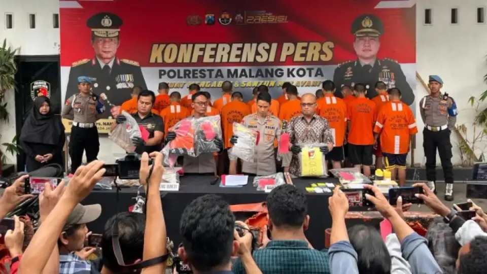 Kasus Kerusuhan Demo di Malang Berlanjut, 12 Pelaku Perusakan Pos Polisi Dilimpahkan ke Kejari