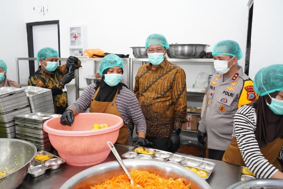 Menkum RI Apresiasi SPPG Polda Sulteng sebagai Terbaik, Minta Jadi Role Model Pemenuhan Gizi Menuju Indonesia Emas 2045