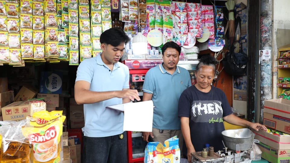 Pantau Harga Kebutuhan Pokok Dipasaran, Satgas Pangan Polda Bali Lakukan Sidak