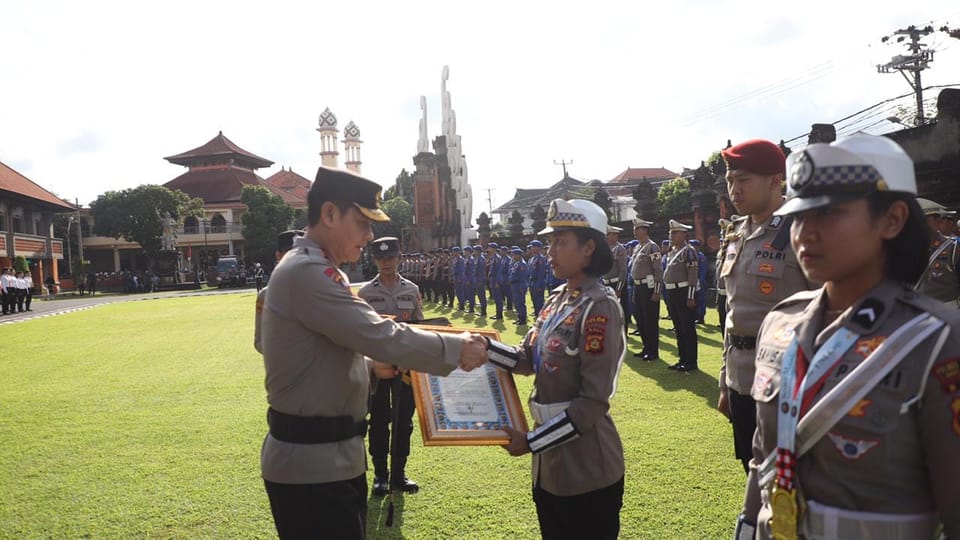 Polda Bali Resmi Mulai Operasi Zebra Agung 2025 untuk Tingkatkan Kamseltibcarlantas