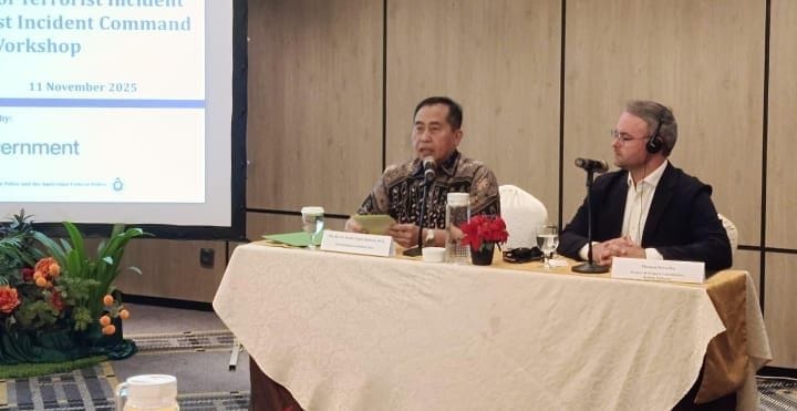 Polri dan Pemerintah Inggris Gelar Workshop Tingkatkan Kemampuan TPTKP