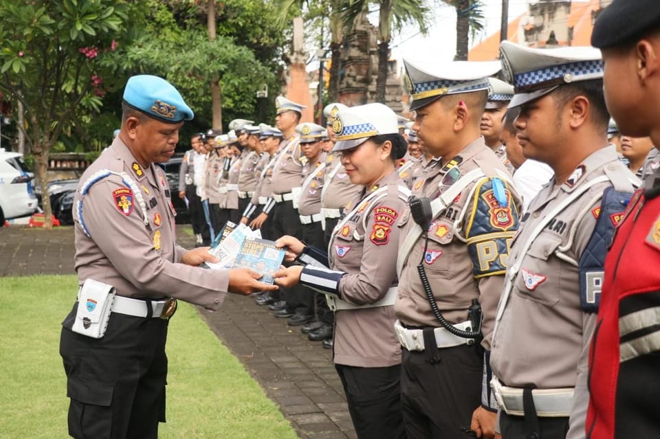 Propam Polda Bali Tingkatkan Pengawasan Disiplin Personel dalam Operasi Zebra Agung 2025