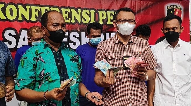 Satreskrim Polres Rembang Tangkap Tiga Pelaku Judi Dadu