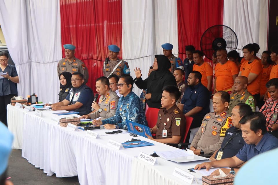 Target Jaringan Internasional, Polrestabes Medan Bongkar Peredaran 60 Kg Sabu dan Vape Kokain