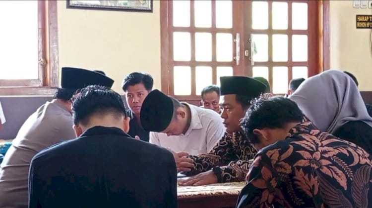 Tersangka Pengeroyokan Menikah di Polres Grobogan dengan Pengamanan Ketat
