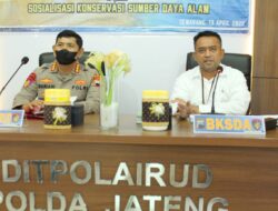 Cegah Satwa Yang Dilindungi Masuk Pemukiman, Ditpolairud Polda Jateng Jalin Kerjasama Dengan BKSDA