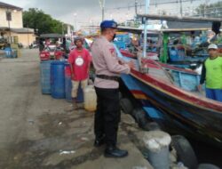 Dirpolairud Polda Jateng Dirikan Posko Keamanan di Tegal, Batang dan Juawana Pati Pantau Nelayan Pulang Melaut Menjelang Lebaran