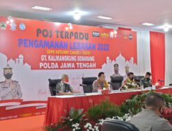 Kunjungi GT Kalikangkung, Kapolri: 4 Jalur Alternatif Disiapkan untuk Pemudik yang Melintas di Jawa Tengah