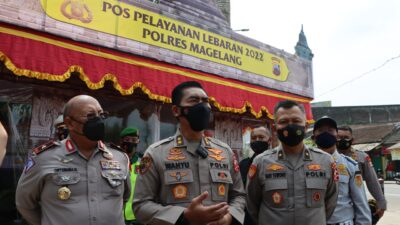 Asisten SDM Kapolri Tinjau Pos Pelayanan di Obyek Wisata Candi Borobudur