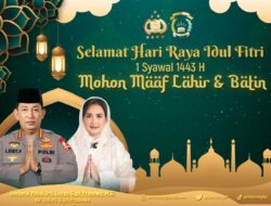Kapolri Mengucapkan Selamat Merayakan Hari Raya Idul Fitri 1443 H Kepada Umat Muslim di Indonesia