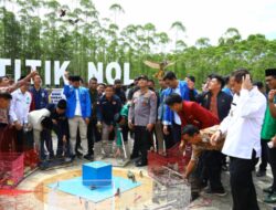 Hari Bakti Kesehatan HUT Bhayangkara ke-76 di titik 0 kilometer IKN, Kapolri Gelorakan Visi Indonesia Emas 2045