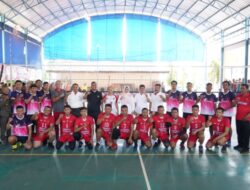 Hari Bhayangkara Ke-76, Polres Demak Gelar Turnamen Voli Kapolres Cup