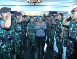 Dihadapan Dansat TNI AD, Kapolri Tekankan Sinergitas TNI-Polri Harga Mati Demi Wujudkan Indonesia Emas 2045