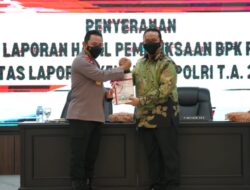 Polri Raih Predikat WTP dari Badan Pemeriksa Keuangan Republik Indonesia