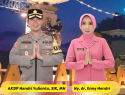 Mengenal Sosok Kapolres Banjarnegara AKBP Hendri Yulianto Beserta Istri
