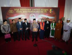 Doa Lintas Agama, Polisi untuk Indonesia yang Lebih Baik