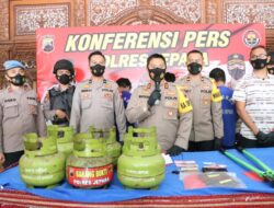 Pelaku Pencurian Tabung Gas Elpiji Yang Beraksi di 3 Kabupaten di Ringkus Satreskrim Polres Jepara