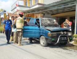 Sedang Dikendarai, Mobil Minibus di Banjarnegara Tiba-tiba Terbakar