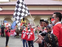 Kapolres Semarang hadiri Pawai Pembangunan Rangkaian HUT Republik Indonesia ke 77