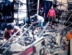 Toko Sembako dan Kafe di Banjarnegara Ludes Terbakar, Kerugian Ratusan Juta Rupiah