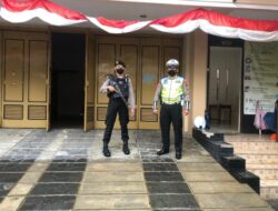 Memberi Rasa Aman Umat Kristiani Beribadah, Polres Banjarnegara Lakukan Pengamanan