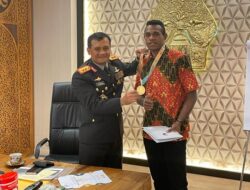 Ayub Kabri, Anak Asuh Asal Papua Kapolda Jateng,  Raih Juara 1 Kejurnas Atletik