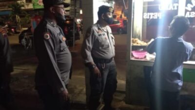 Antisiapasi Kriminalitas Patroli Malam Polsek Tingkir Sambang Ke Pasar Raya