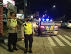Antisipasi Balap Liar Patroli Malam Polsek Tingkir Sambang Ke Exit Tol Salatiga