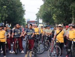 Hari Lalu Lintas Bhayangkara Ke-67, Polres Banjarnegara Gelar Funbike