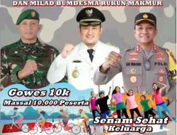 Ikuti Gowes Military Aniversary dan Milad BUMDESma Rukun Makmur Ulujami Pemalang 2022