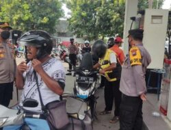 Kapolres Pati Patroli Pantau Pendistribusian BBM Bersubsidi di Beberapa SPBU