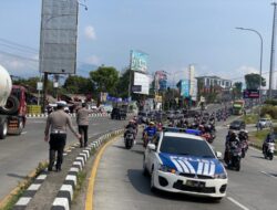 Kapolres Semarang pantau langsung pengamanan lintasan suporter PSIS Semarang ke Solo