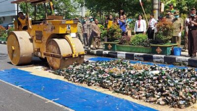 Kerja Keras Menekan Peredaran Minol di Banjarnegara